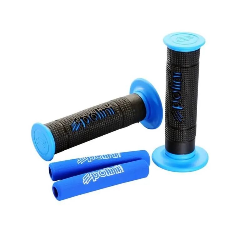 Puños Polini Big Evolution negro/azul