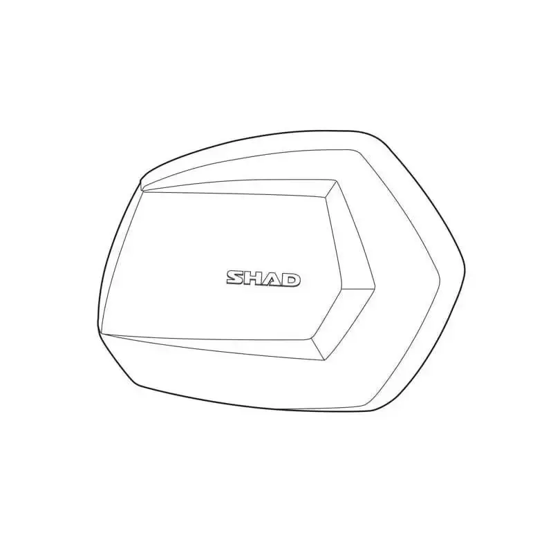 RECAMBIO TAPA DERECHA ALUMINIO SHAD SH35
