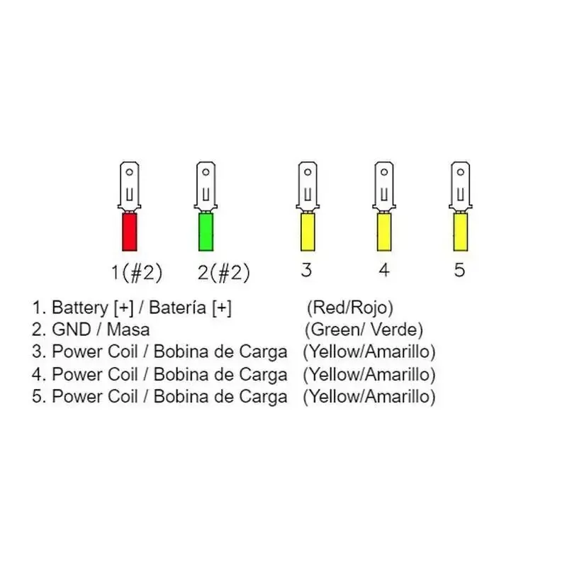 Regulador De Corriente con 7 cables 12V 35A Universal 10185