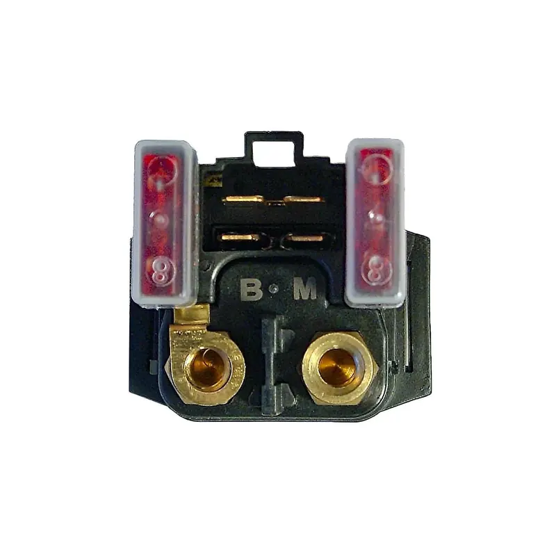 Rele De Arranque 12V - Con Fusible 10A - 4 Fastons - 04174802