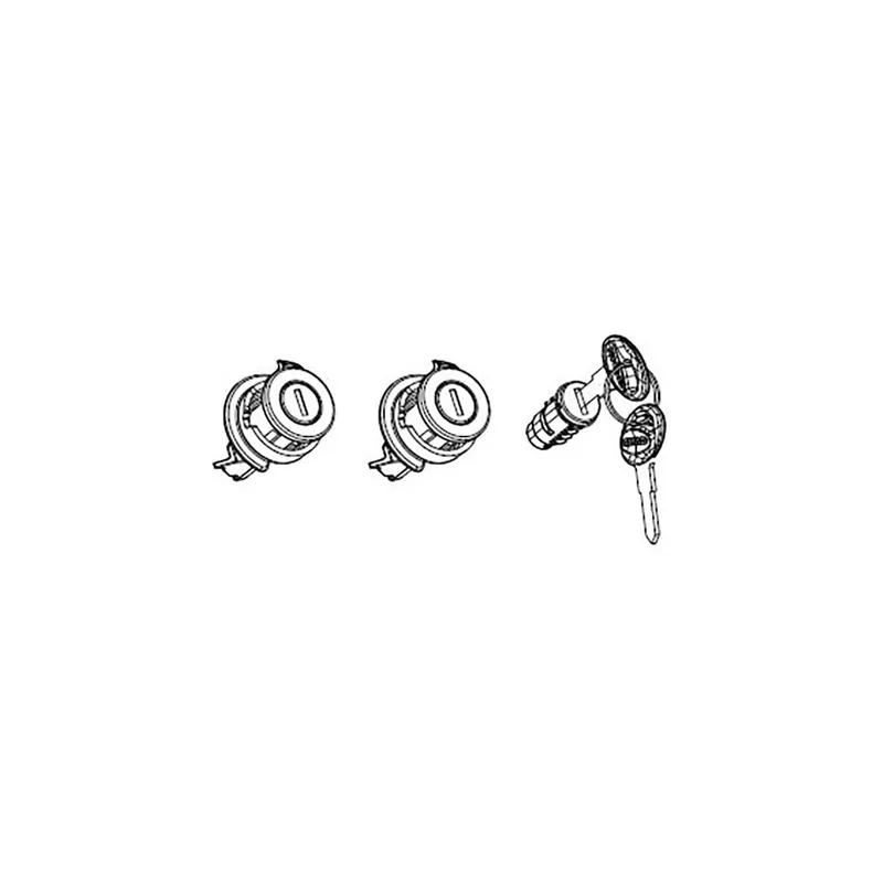 Set de 3 cerraduras con llave SHAD 203134R1