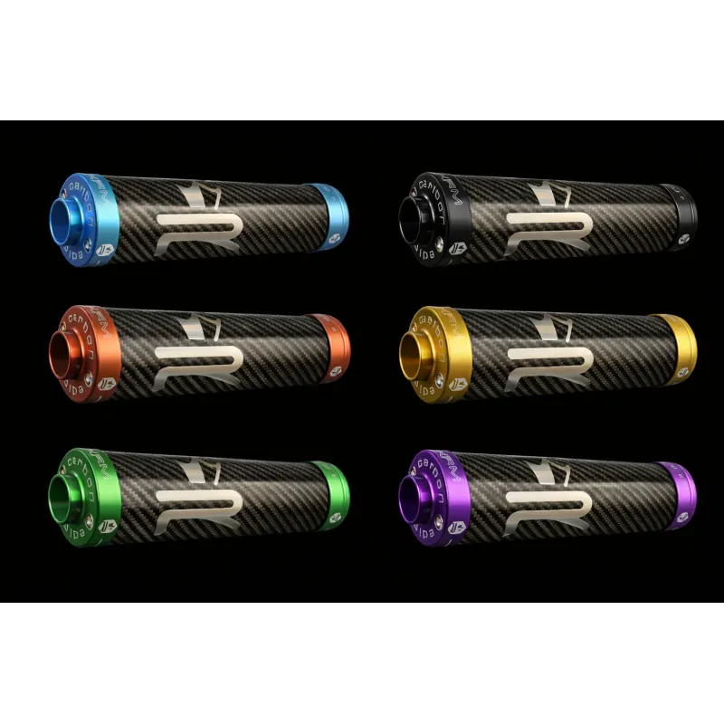 Silenciador de carbono holografico 70-90 KRM