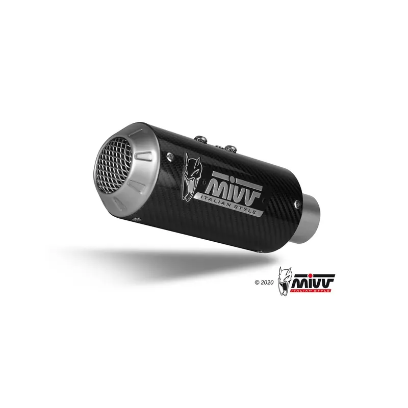 Silencioso MIVV Mk3 Carbono Suzuki GSX-S 950 / 1000 2021-26 S.059.LM3C