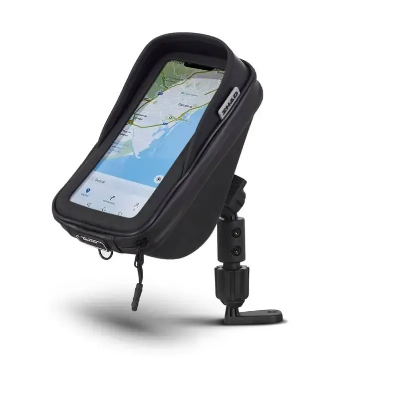 SOPORTE SMARTPHONE SHAD 180x90 mm (CON BOLSILLO/RETROVISOR)