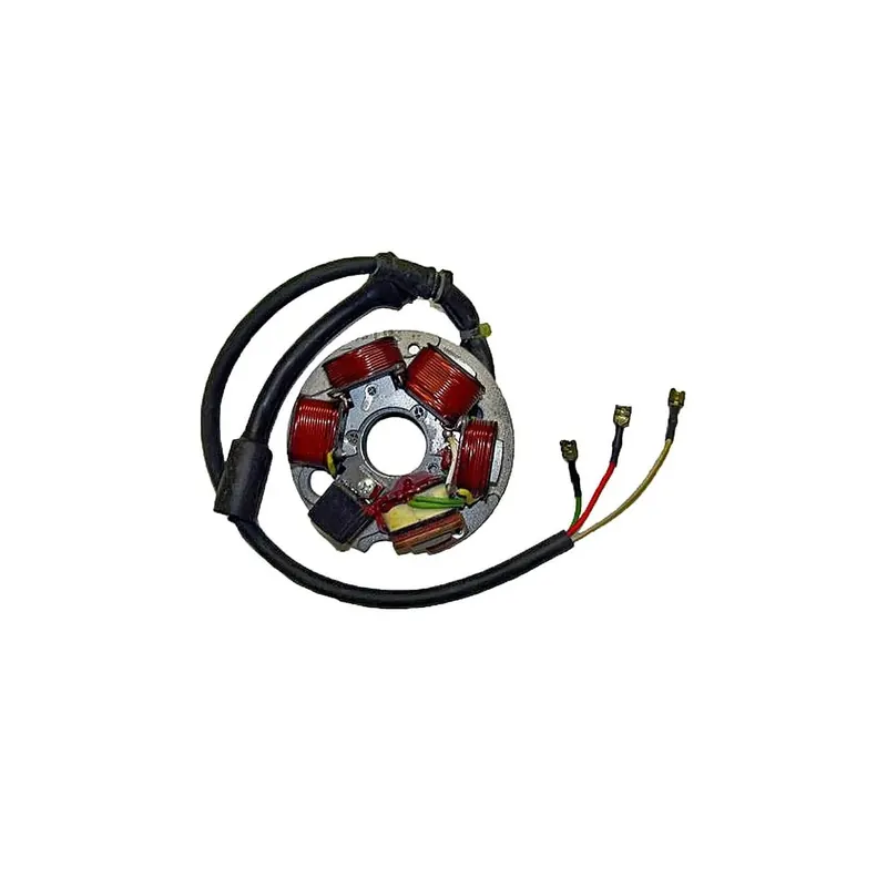 Stator Sgr 6 Polos Piaggio Ape Fl3 Con Base - 04256309