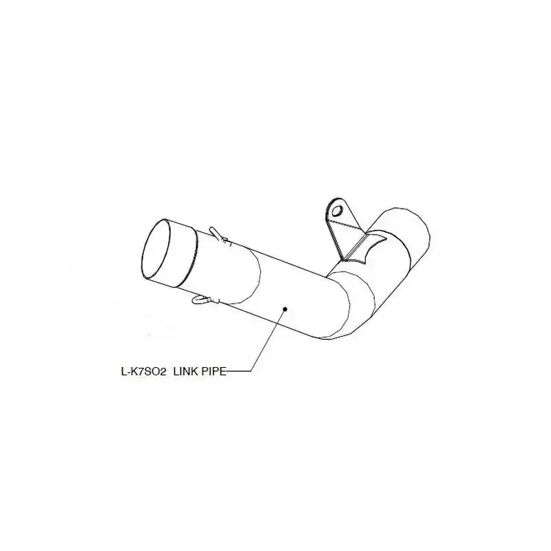 Tubo Union Akrapovic BMW L-B10R1