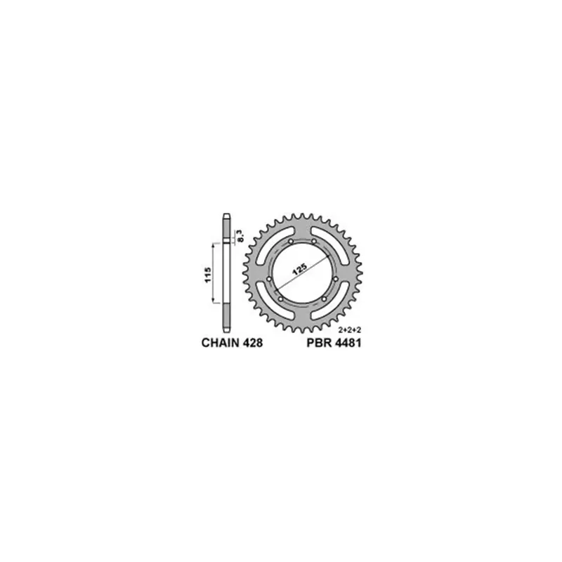 Yamaha Dt125 Re 04   (C 428)   P4481.50F