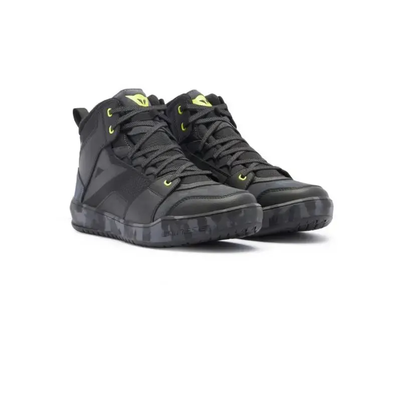 Zapatos Dainese SUBURB D-WP BLACK/CAMO/ACID YELLOW