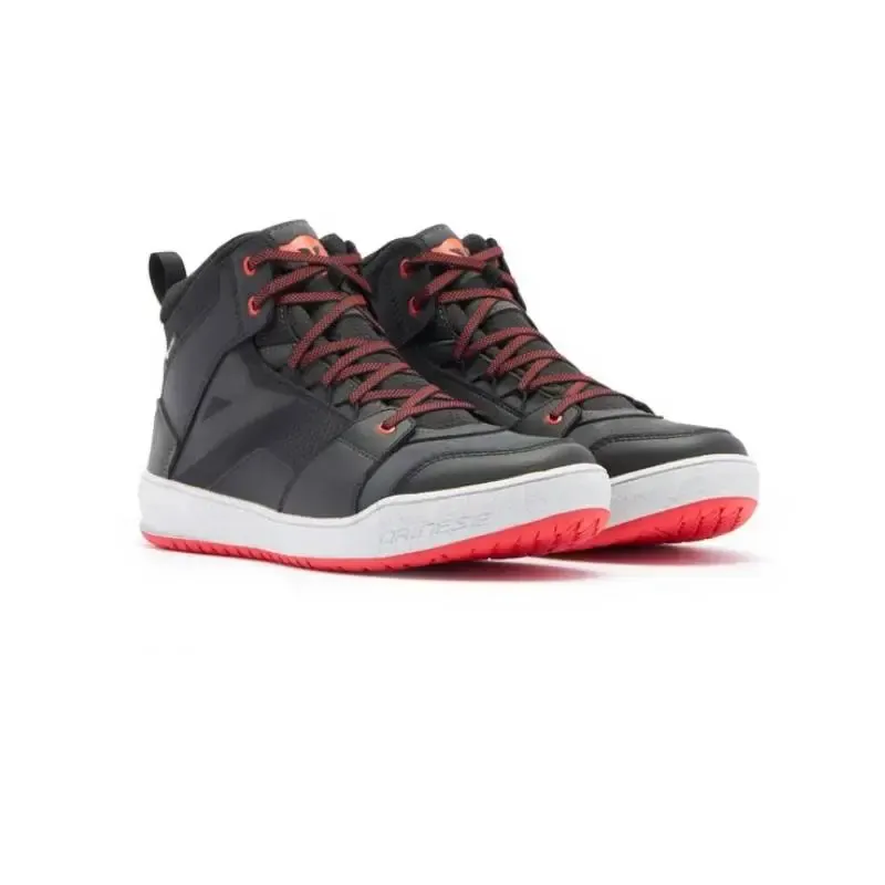 Zapatos Dainese SUBURB D-WP BLACK/RED/WHITE